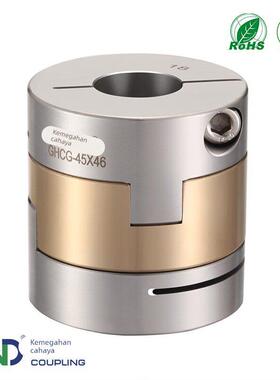 DBV01不锈钢十字滑块型大扭矩键槽GHCG联轴器步进精密电机连轴器