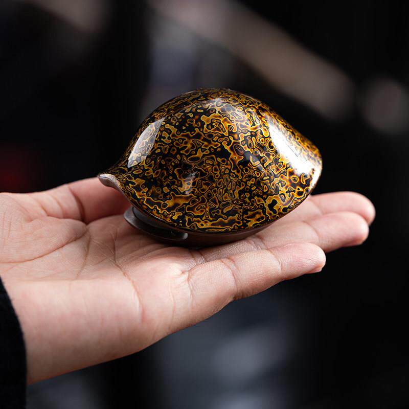 梦南州大漆紫砂茶宠摆件纯手工创意寿龟招财乌龟茶礼客厅祝福礼品