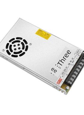 Lrs350W深圳明威开关电源220至24V14.6A12V29A30A36V48直流变压器