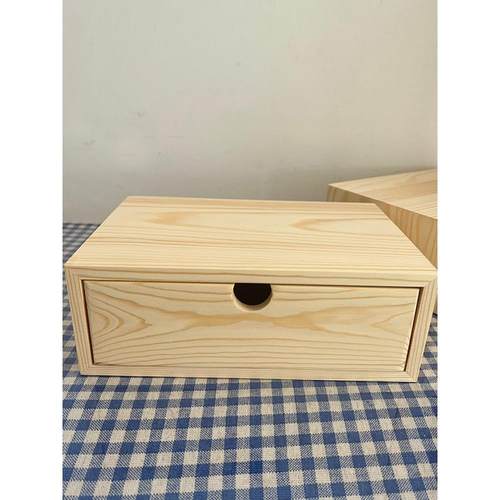 办公实木桌面多层抽屉式收纳盒化妆品收纳柜儿童房床头宿舍储物盒