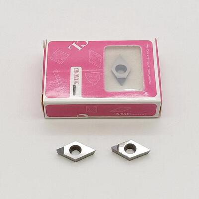 PCD金刚石铝用刀片DCMT11T304CBN氮化硼刀头宝石刀粒超亮数控刀具