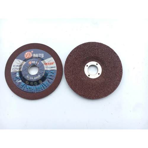 工厂直销正品125*6*22蓝鸟砂轮片磨光片金属打磨片树脂不锈钢磨片