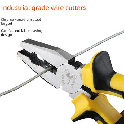 Knipex凯尼派克宏远虎钳线钳多功能通用工业级电工钳针头钳大型