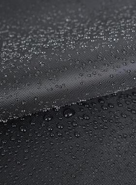 工厂现货420D涤纶黑色涂银牛津布户外家具罩防水帐篷雨棚爆款