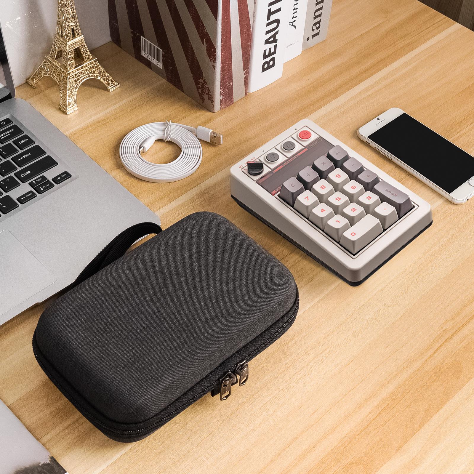 Geekria极客悦耳适用八位堂纯数字小键盘收纳包便携收纳包硬包