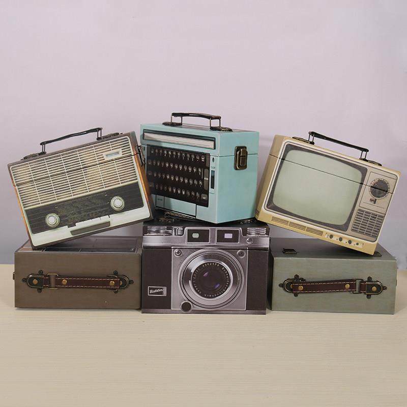 覆古怀旧木质手提木箱子小木盒子长方形实木收纳盒首饰盒礼物盒子,收纳整理,桌面收纳盒,淘宝优惠券,粉丝福利购,淘宝优惠卷