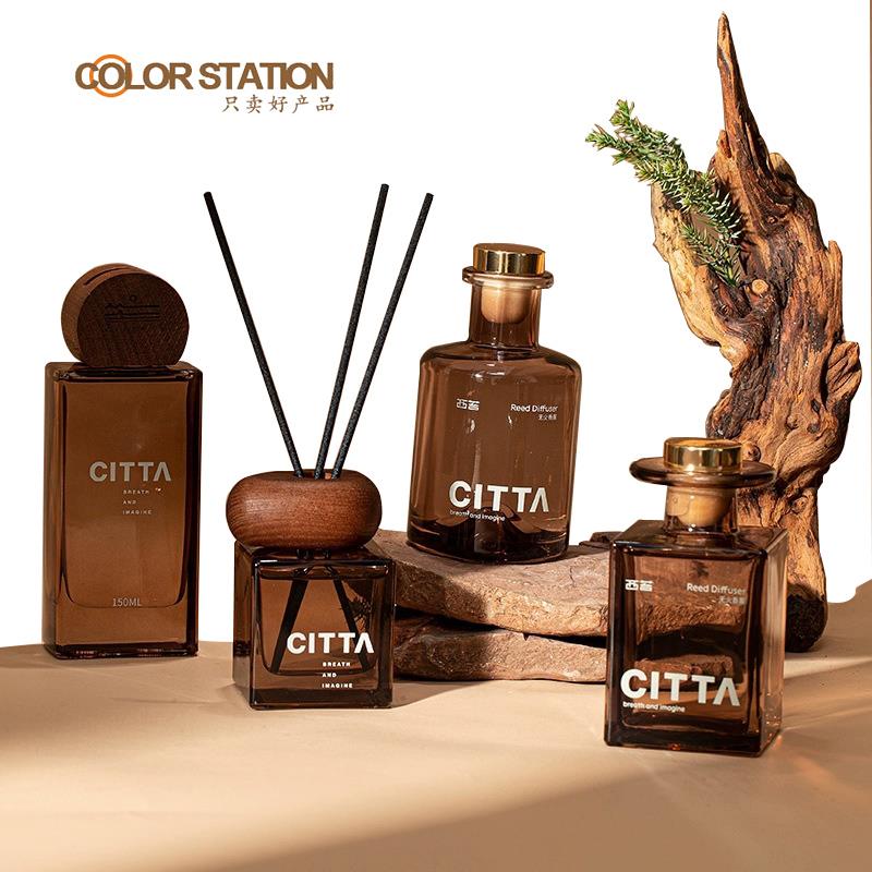 CITTA西苔大地无火藤条香薰挥发液室内持久留香木质调清新空气香