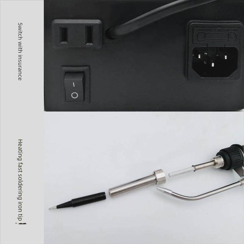 UES自动焊锡机恒温电烙铁厂家线路板灯芯焊脚踏按钮出锡焊锡机