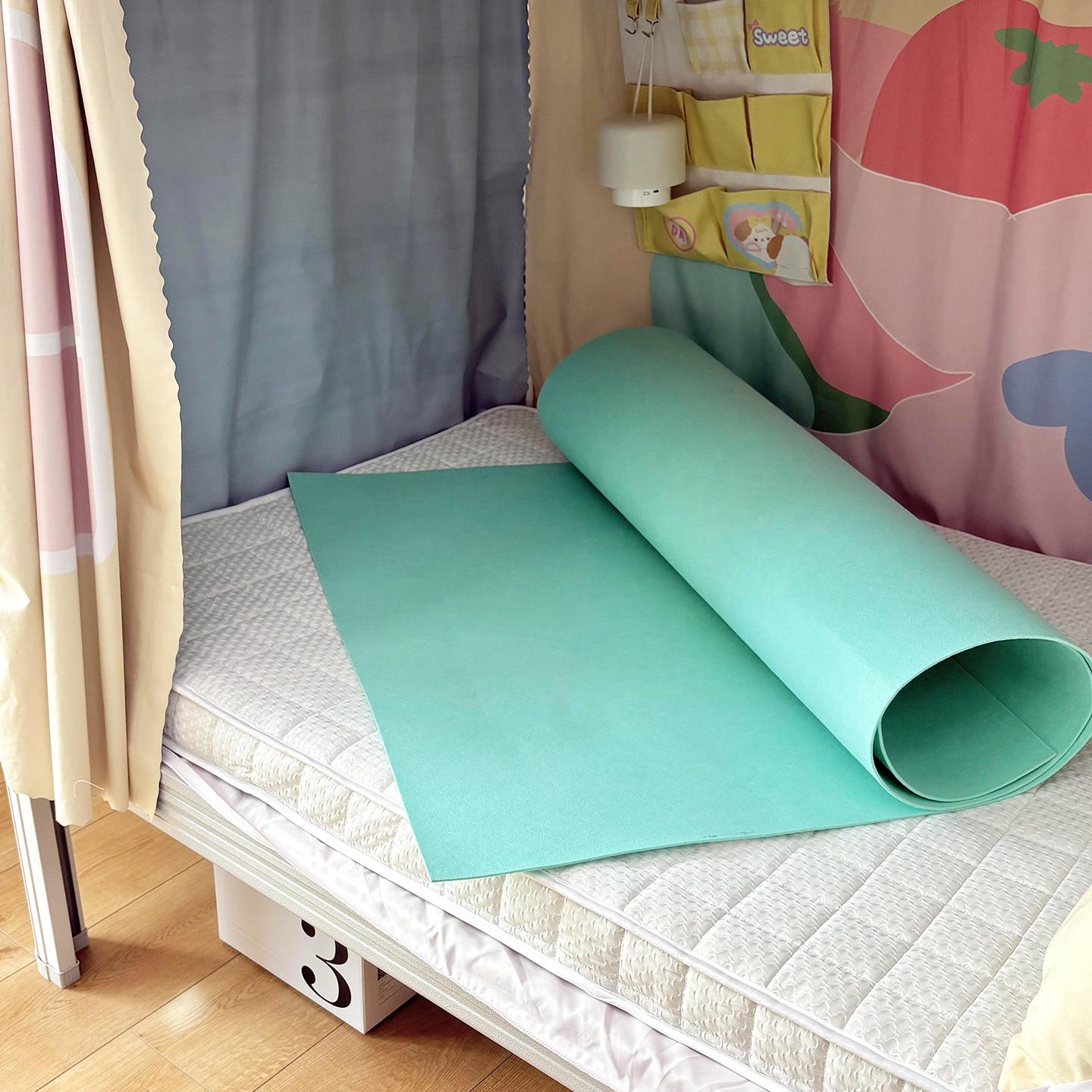 大学生宿舍防潮垫床垫床板隔脏垫回南天防霉吸湿毛毡垫地铺软垫子