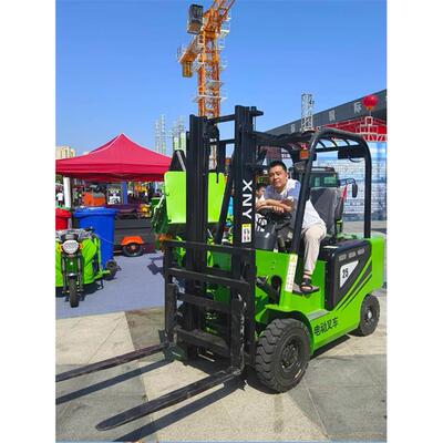 源发龙电动叉车2吨小型新能源搬运车1/3吨液压装卸座驾式叉车电动