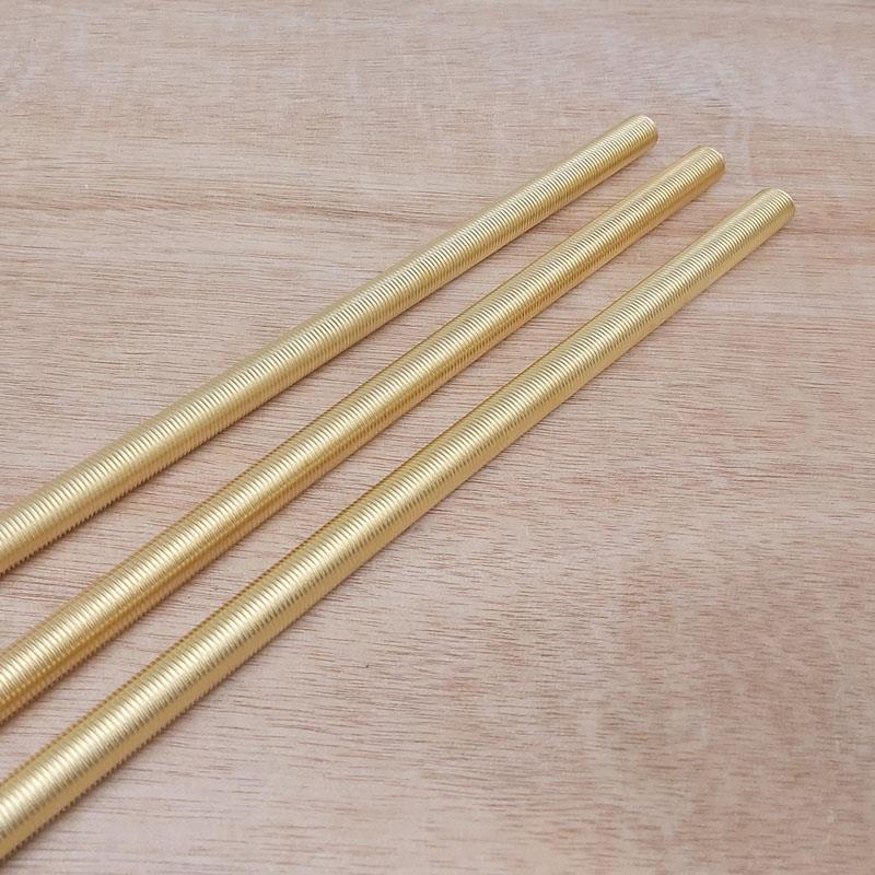 3根(70厘米长)纯铜管专拍链接阿竹同款置物架配件黄铜空心螺杆