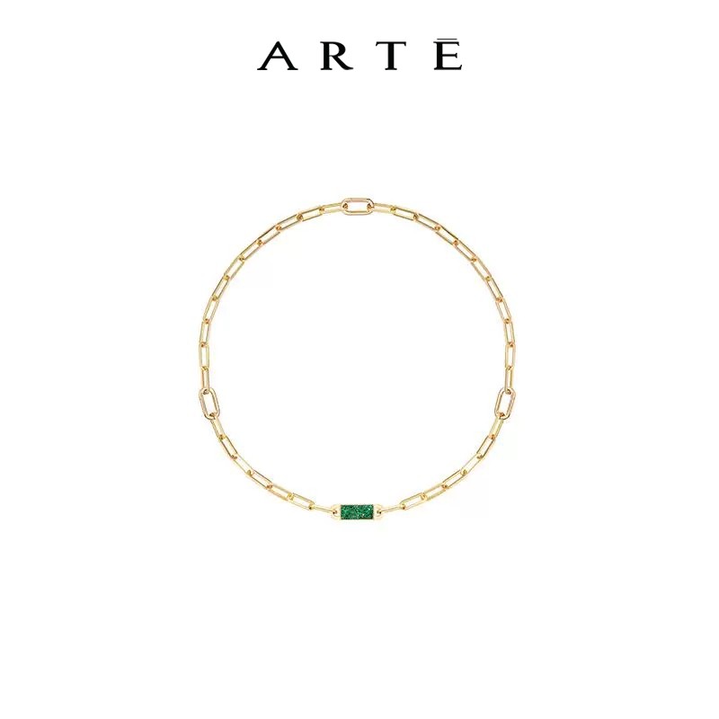 ARTE/艾尔蒂TOGGLE系列 双面环扣时尚轻奢高级轻奢感项链女士