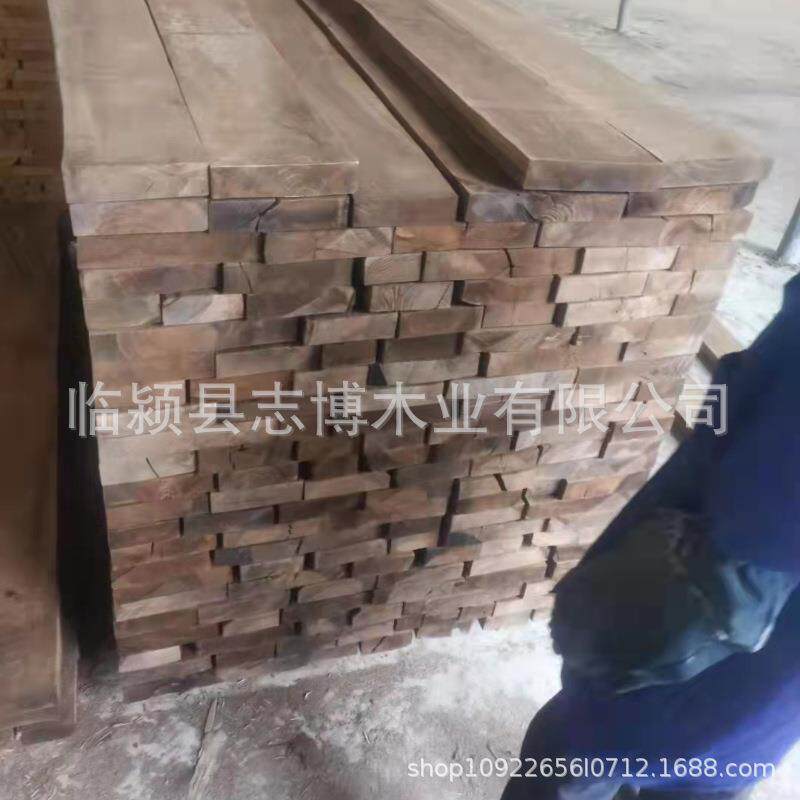 厂家直销 国产黑胡桃 黑胡桃烘干板材 核桃木烘干板材