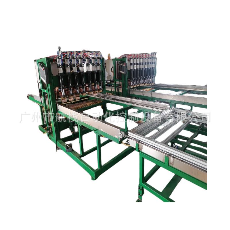 冷柜啤酒饮料防倒网架自动化数控龙门排焊机 消毒网篮碰焊机