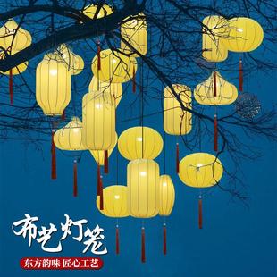 中式异型灯笼复古个性古典国风吊灯饭店餐厅仿古创意宫灯街道灯笼