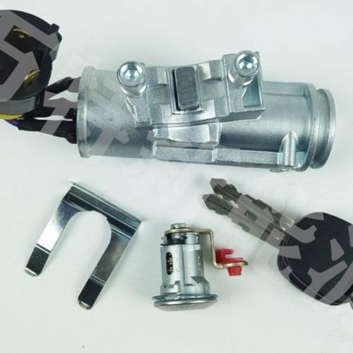 适配道爵酷跑开拓者易咖X3X5电动汽车点火开关全车锁芯电门锁套锁