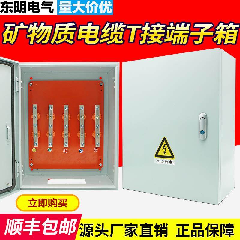 矿物质电缆T接箱铜排分支T接转换箱分线箱JXT1电缆接线端子分流箱