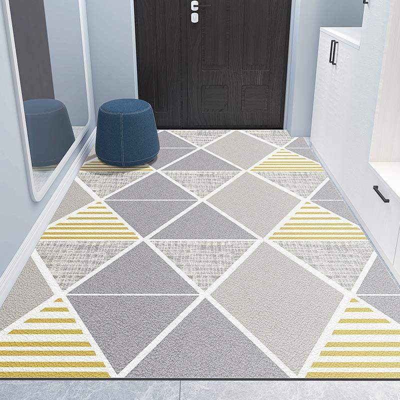 入户门地垫可擦洗pvc进门门垫卧室门口脚垫防水玄关垫子地毯家用