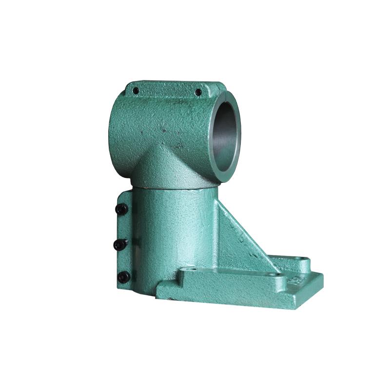 气动动力头支架配件74/ 920k方向支架底部脚柱调节上下箍气动钻孔