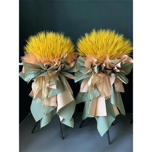 开业花篮麦穗乔迁礼物同城配送迎宾花架礼物广州上海北京深圳全国