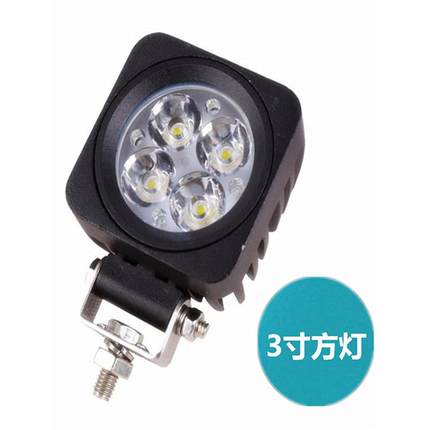 猛禽改装雾灯牧马人A柱灯货车边灯越野车前杠灯车顶LED射灯工作灯