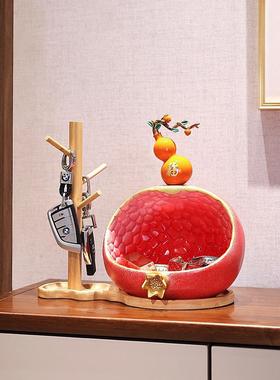 入户玄关放钥匙收纳摆件多子多福中式进门口鞋柜葫芦乔迁新居礼品