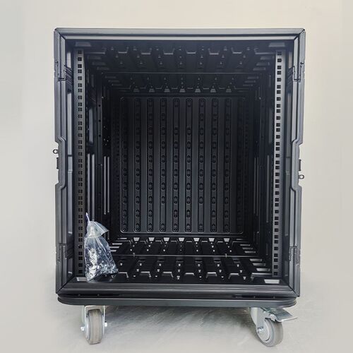 PE塑料航空箱机箱视频处理器航空箱8U12U14U16U多规格可选