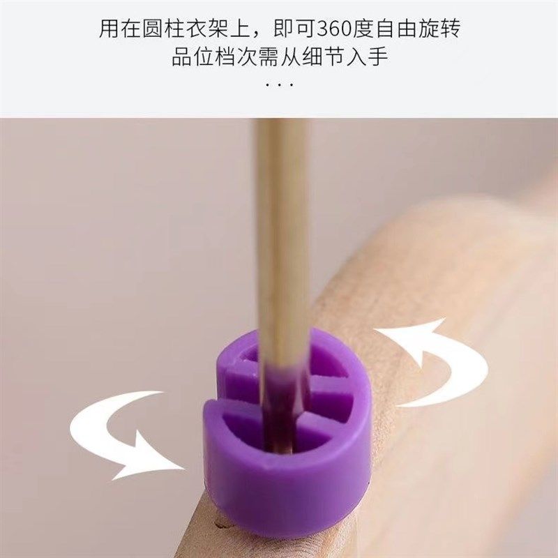 衣架服装尺码扣西装裤子尺码圈可反复使用标签记号扣通用带收纳盒