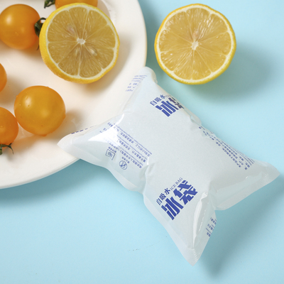 大容量长条3-12连格连排自吸水冰袋快递专用冷冻一次性可重复