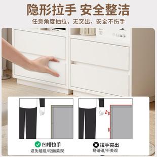 納柜家落用現(xiàn)D96代奶合油風(fēng)簡易地小型儲收物展示柜置物架自由組