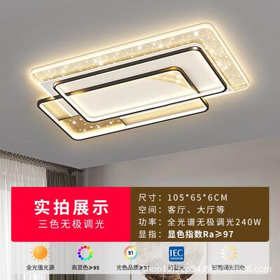 厅主顶年灯吸灯现代简约563202客5新款广东全屋套餐组合大气中山