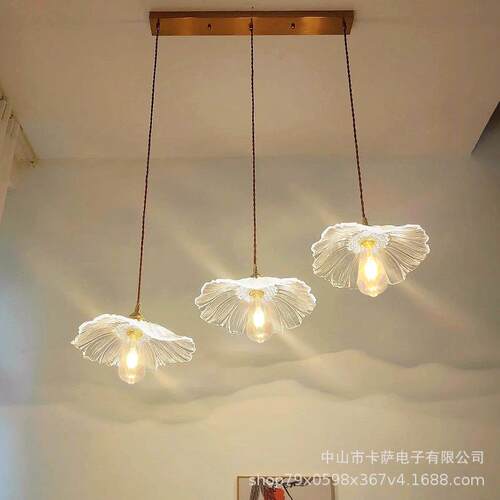 轻网奢复过法道花瓣吊灯红入户玄关阳台走廊古CASA-D21式餐厅卧室