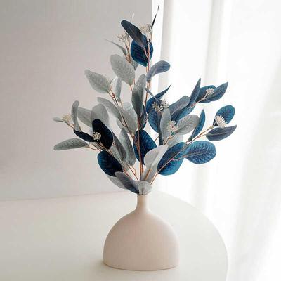 仿生花尤加利叶仿真花假花花瓶摆设花束干花装饰花艺家居软装摆件