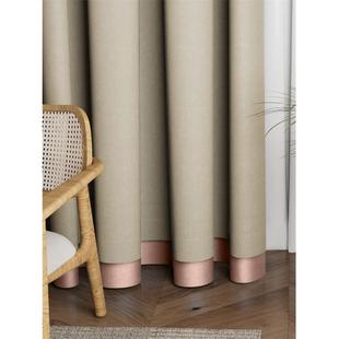 窗帘加长下摆自粘缝隙遮光条加厚防风卧室落地窗底部延长漏光神器