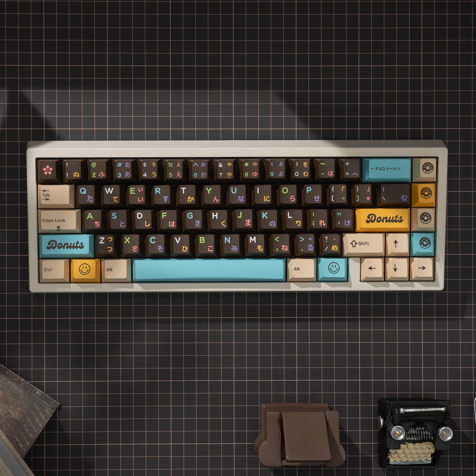 「Meletrix」ZOOM 65V3三模开槽无尾灯屏幕版客制化键盘套件