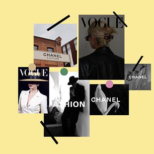 欧美杂志风格时尚摄影封面卡摄影道具舞蹈工作室摄影工作室墙贴墙