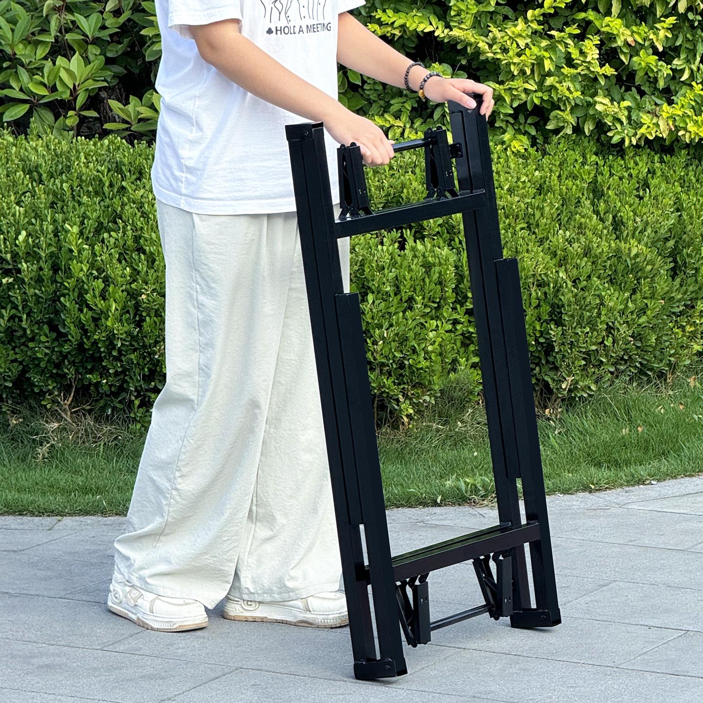 折叠桌腿支架 桌架 铁桌脚 桌子架 桌子腿 餐桌脚架 桌子支架桌脚