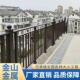 铝艺阳台护栏社区栏杆新中式 简约露台围栏别墅天台围栏铝合金护栏