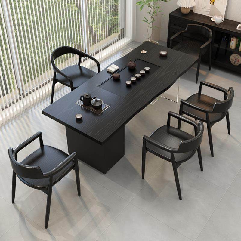 新中式实木茶桌椅组合现代简约轻奢办公室茶室茶台泡茶桌高级感,住宅家具,家用茶台/茶桌,淘宝优惠券,粉丝福利购,淘宝优惠卷