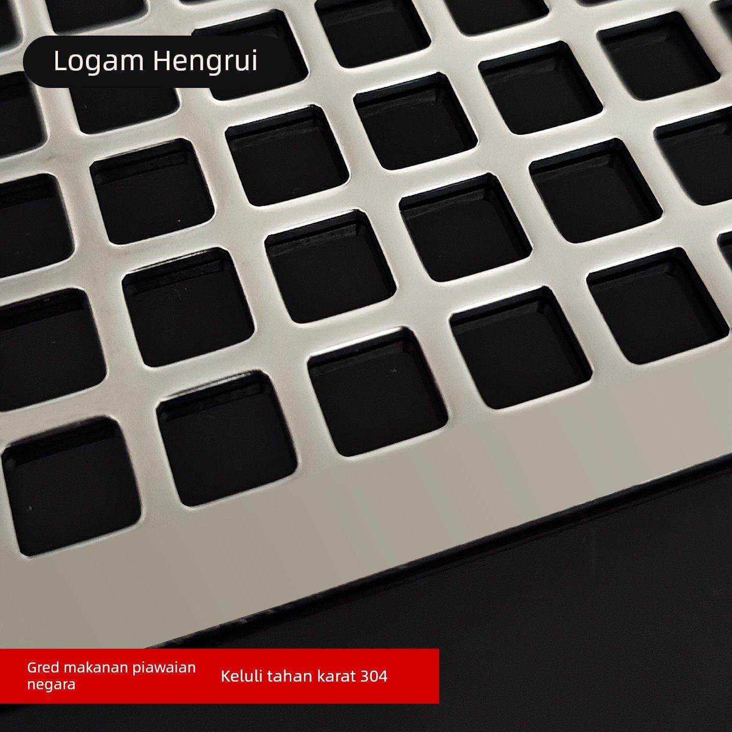 不锈钢长方形一体烧烤网格加厚烤肉篦子围炉泥炉烤网方孔冲孔垫板,厨房/烹饪用具,烧烤网,淘宝优惠券,粉丝福利购,淘宝优惠卷