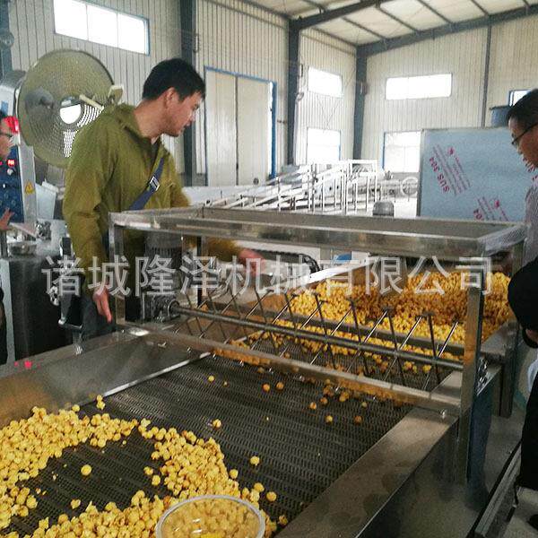 厂家供应燃气全自动球形爆米花机器 苞米花产出设备爆米花炒锅
