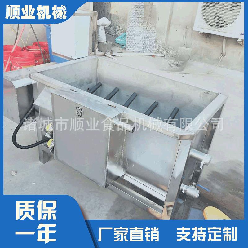 自动搅拌烫池家禽屠宰设备家禽自动搅拌烫毛机鸡鸭鹅小型浸烫池