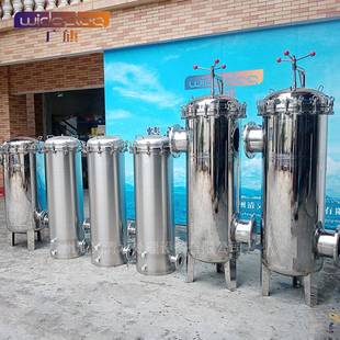 不锈钢精密保安过滤器地下水井水预处理滤芯前置过滤器泥沙净水器