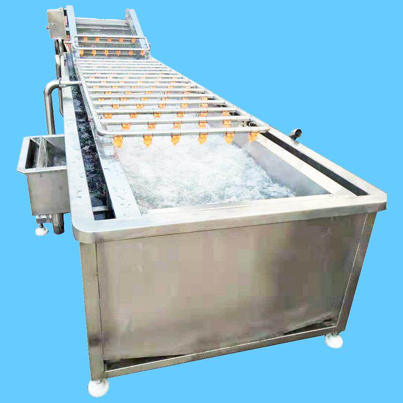 山药清洗设备 工业大型全自动鼓泡喷淋式莲藕清洗机器 竹笋清洗机