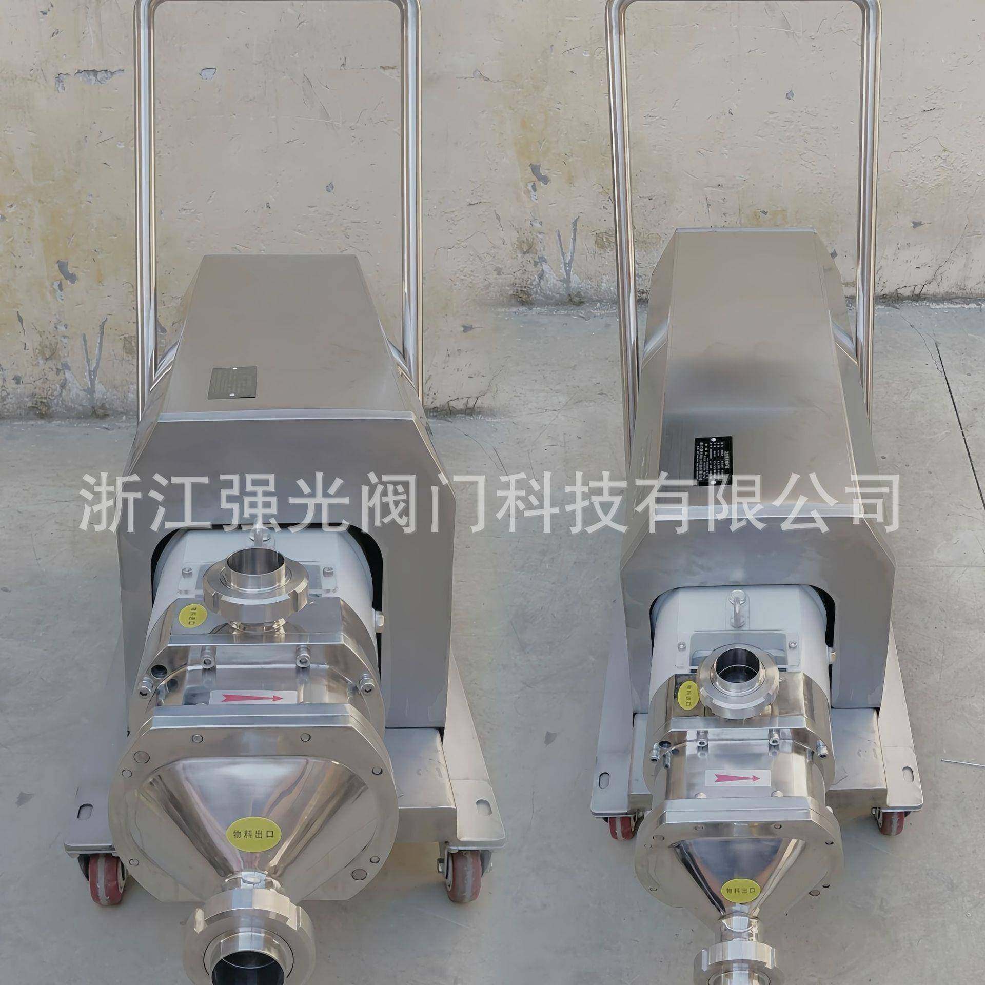 卫生级食品级不锈钢移动式无剪切双螺杆输送泵含固料颗粒304/316L,五金/工具,循环泵/热水循环泵,淘宝优惠券,粉丝福利购,淘宝优惠卷