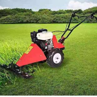 牧草汽油剪草机 园林荒草割草机 80cm宽手推除草机