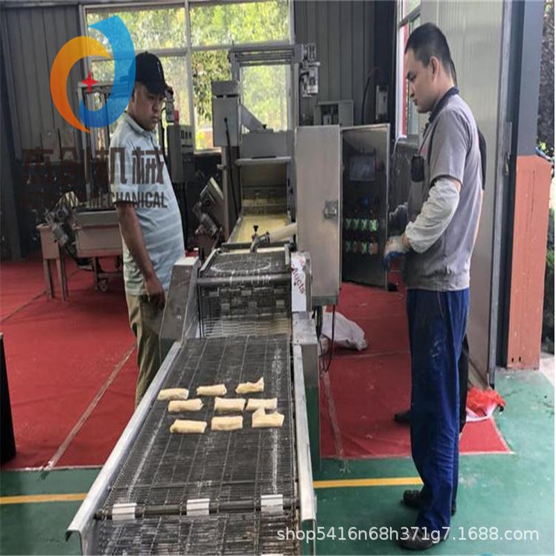 红豆派裹浆机 水果派系列食品上浆机 威化纸红豆派上浆裹糠机
