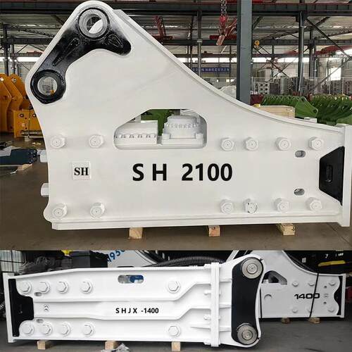 75履带钩机带液压破碎锤 68型三角炮锤  静音锤厂家包含钎杆