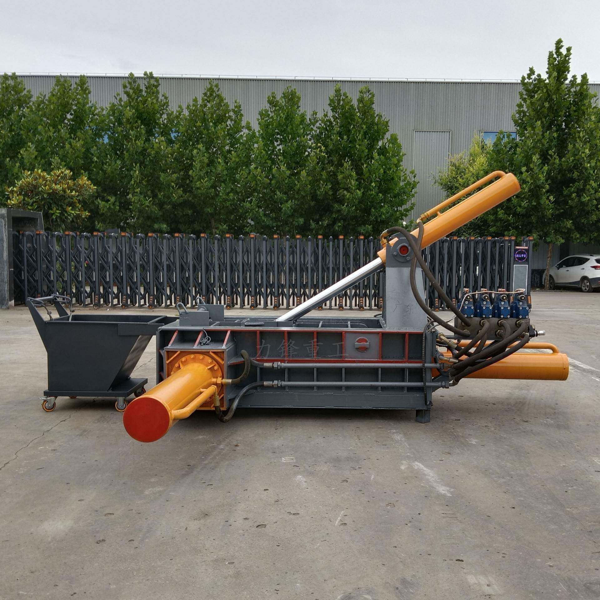 易拉罐彩钢瓦压块机 125型废铁压块机 废铁皮彩钢瓦压块机