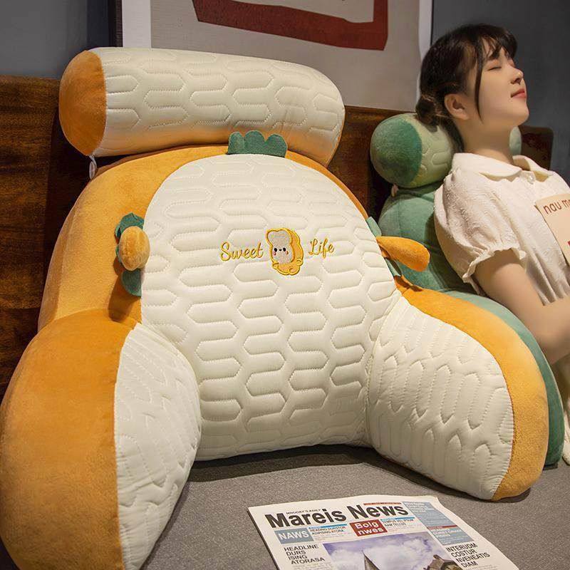 床头靠垫软包公室护腰靠枕大靠背沙发抱枕飘窗床上看书护颈椎枕,居家布艺,靠垫/抱枕,淘宝优惠券,粉丝福利购,淘宝优惠卷